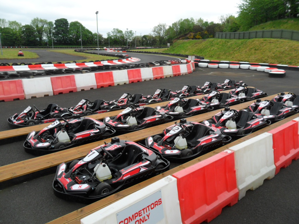 large outdoor karting events